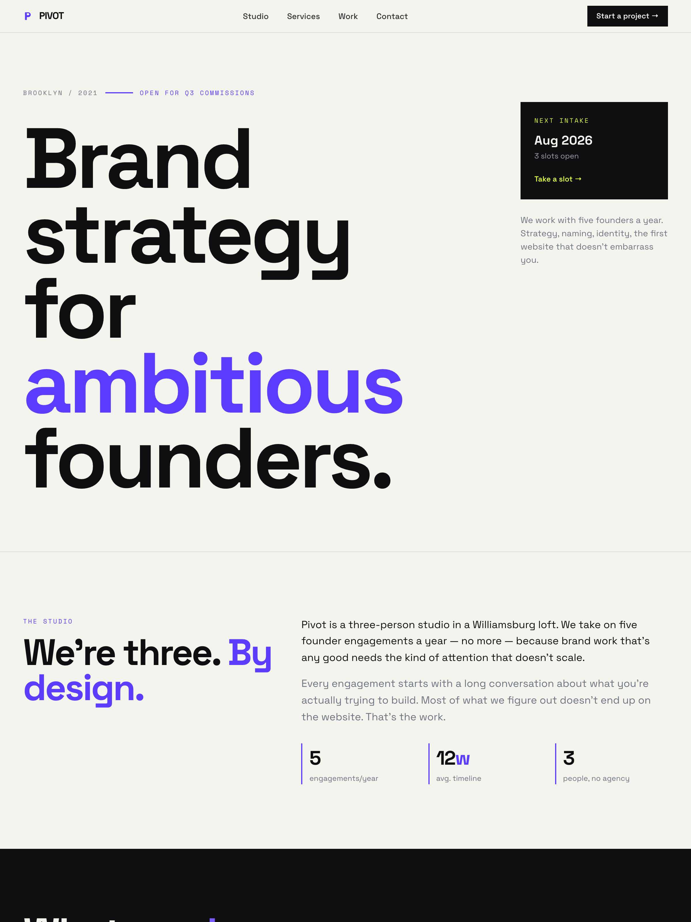 Bold Contemporary preview